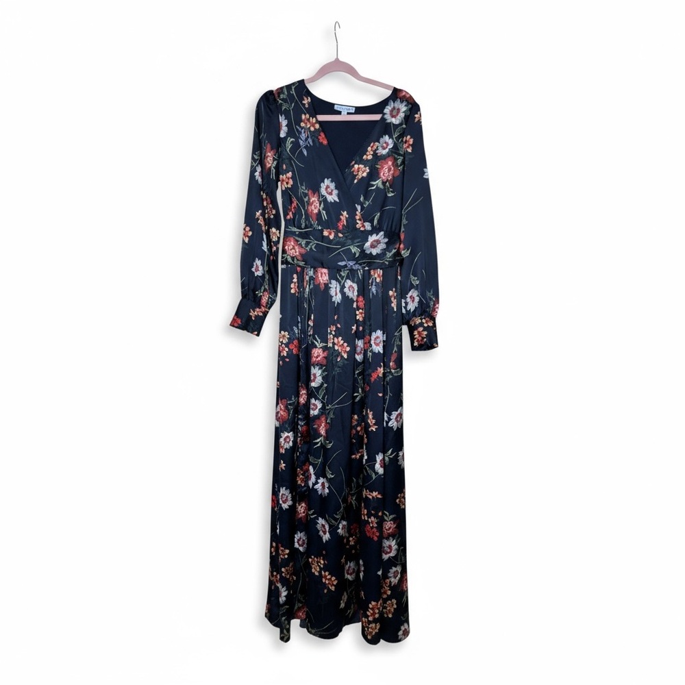 Baltic Born Black Floral Maxi Dress